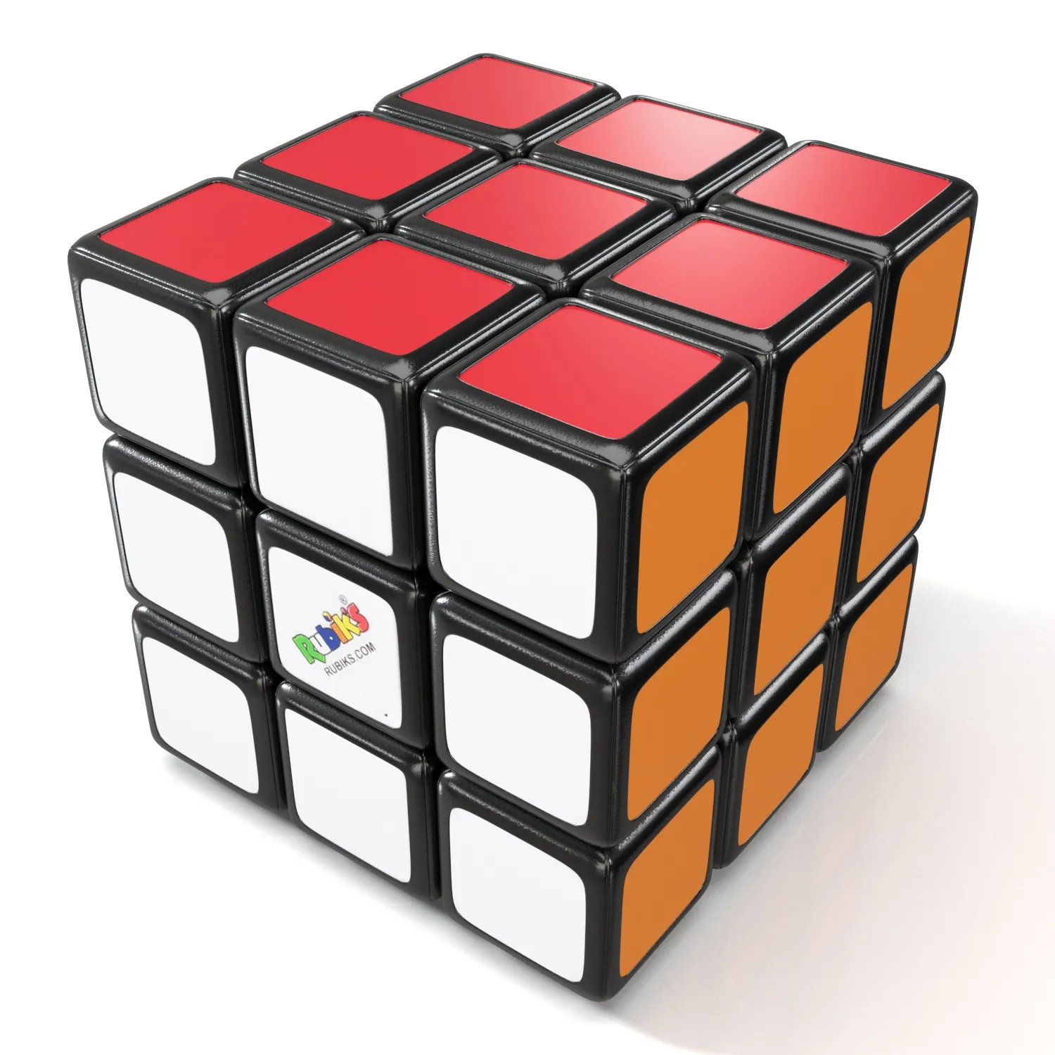 Rubiks Cube The Original Cube 3d Puzzle PBR 3D Model_04